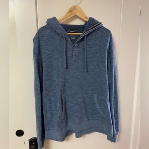 Mens LLBean waffle hoodie cotton